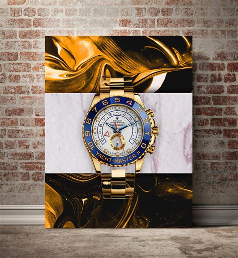 rolex schilderij|rolex oyster wall art.